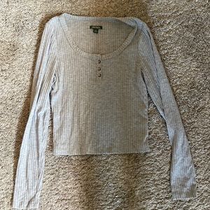 Long sleeve, velvet-ish wild fable shirt